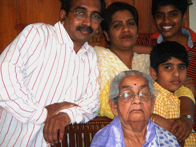  Me, Amma, Padma, Rishi and Shree
